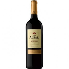 Vino tinto reserva D.O Valdepeñas VIÑA ALBALI botella 75 cl